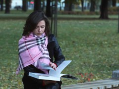 Having Just Met In A Park These Two Eager College Students