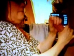 Granny Handjob on webcam! Amateur!