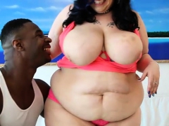 Huge Tit Mom Lyla Slobs on Big Black Cock