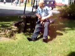Old Man Jerks In The Park