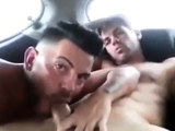 Hot Latino Blowjob in car