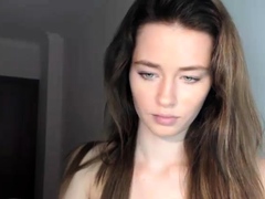 Hottest brunette solo webcam masturbation 2